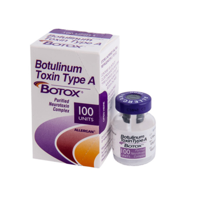 Allergan Botulinum Toxin Type A Botox 100 jednostek Wypełniacz skórny Kwas hialuronowy