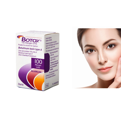 Wstrzyknięcie toksyny botulinowej w proszku Białka usuwająca zmarszczki 100 jednostek Botox