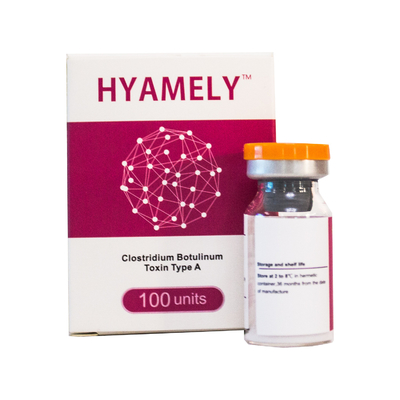 Typ A 100 jednostek przeciwzmarszczkowej toksyny botulinowej Hyamely