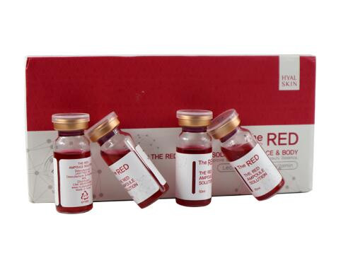 5 fiolek Red Ampoule Lipolysis Solution do odchudzania ciała
