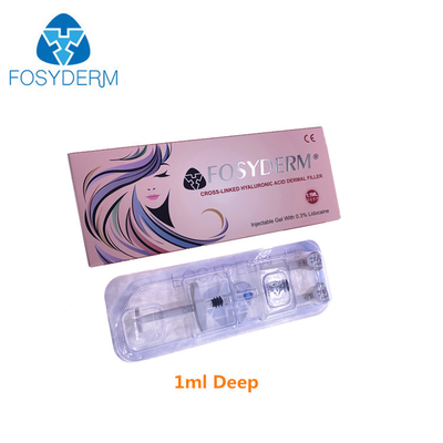 Fosyderm Deep Dermal Hialuronic Acid Filler Injection 24mg / ml do powiększania podbródka