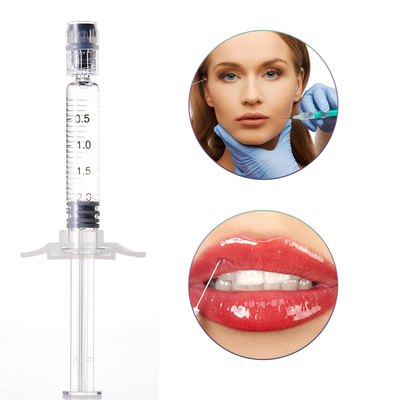 Wypełniacz skórny z kwasem hialuronowym z lidokainą 1ml powiększania ust