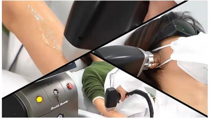 Mocny nowy 808nm Ice Diodo Trio 3 Wave Diode Laser 810nm Depilacja 808 Nm Depilacja 3 Waves Titanium Medical Machi 2