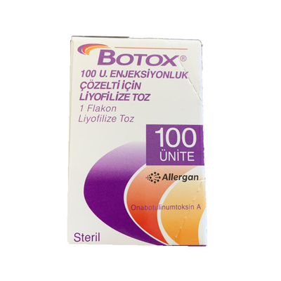 Przeciwzmarszczkowy przeciwzmarszczkowy Allergan Botox Injection Typ A 100 jednostek