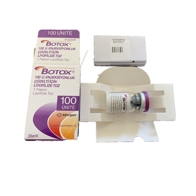Allergan 100 jednostek toksyna botulinowa  wstrzykiwanie operacji usuwania zmarszczek