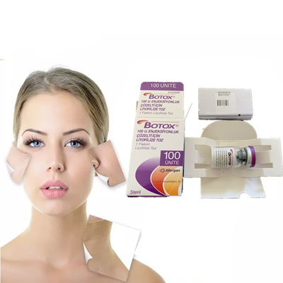 Allergan 100 jednostek toksyna botulinowa  wstrzykiwanie operacji usuwania zmarszczek