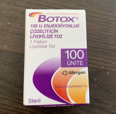 100 jednostek Allergan  Toksyna botulinowa w proszku Usuwanie zmarszczek w proszku