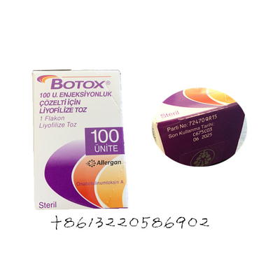 Koreańskie toksyny botulinowe botox 100iu Allergan botox Usuwanie zmarszczek