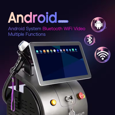 OEM ODM Diodowa maszyna do usuwania włosów laserowych z systemem Android Medycyna estetyczna