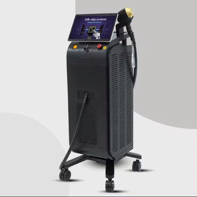 Permanentny laser do usuwania włosów Ultra-cienkie 4K ekran 808nm Diody Laser depilacji lasera tytanowego