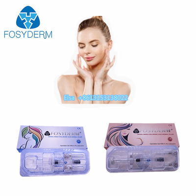 Fosyderm 2 ml żelu kwasu hialuronowego Do pielęgnacji skóry twarzy i nosa
