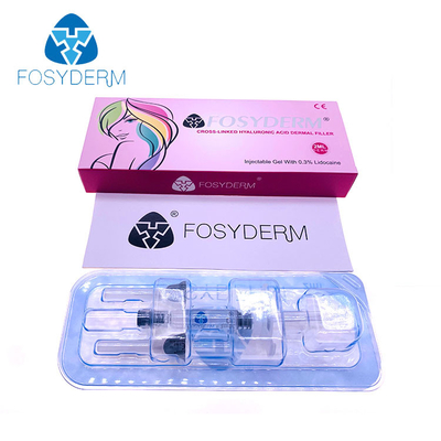 Fosyderm 2 ml żelu kwasu hialuronowego Do pielęgnacji skóry twarzy i nosa