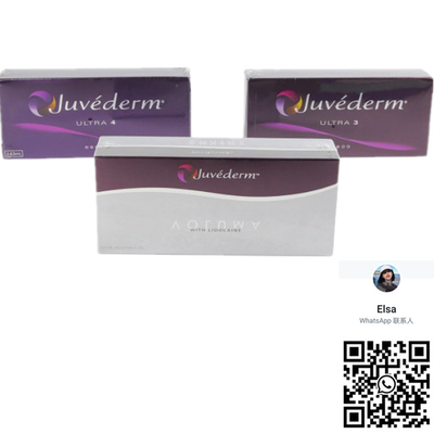 Juvederm Voluma Ultra3 Ultra4 HA Gel wypełniacze 2 ml kwasu hialuronowego