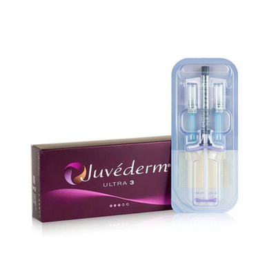 2 ml wypełniacza skóry z kwasem hialuronowym JUVEDERM Gel do wstrzykiwań wypełniacz zmarszczek