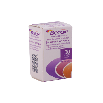 Iniekcja Botoxu Allergan 100 jednostek do usuwania zmarszczek