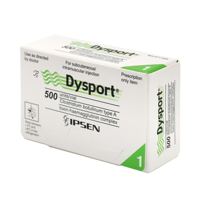 Toksyna botulinowa Dysport Dysport 500u Dysport biały proszek btx Botox