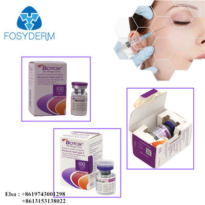 Allergan botox 100iu Iniekcja toksyny botulinowej Botox Kwas hialuronowy