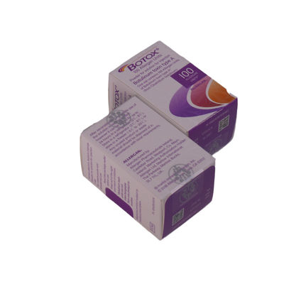 Allergan botox 100iu Iniekcja toksyny botulinowej Botox Kwas hialuronowy