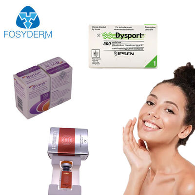 Popularny wtrysk botoksu Allergan Dysport 100 jednostek najlepsze efekty usuwanie zmarszczek
