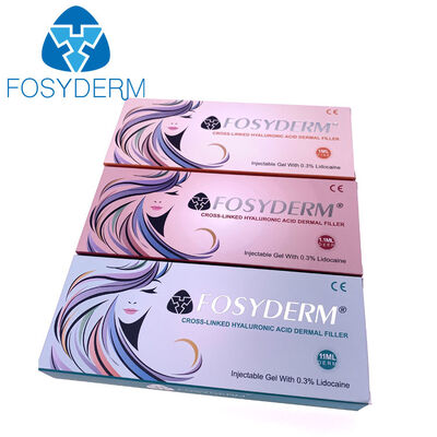 Odmłodzenie twarzy kwas hialuronowy wypełniacz skórny skierowany do zmarszczek i linii dla gładszego, młodszego wyglądu skóry