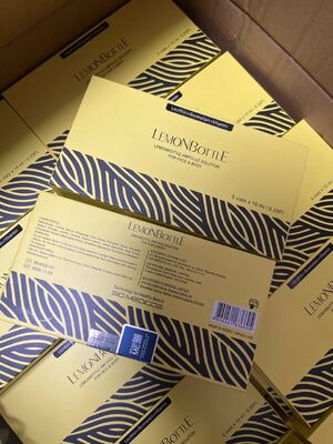 Gorący produkt Lemon Bottle Fat Dissolving Lipolysis solution 10 ml × 5 fiol