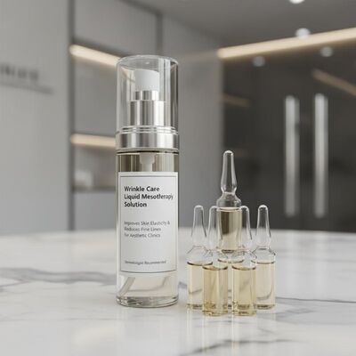 Rozwiązanie płynnej mezoterapii do pielęgnacji zmarszczek zaprojektowane w celu poprawy elastyczności skóry i zmniejszenia drobnych linii w klinikach estetycznych