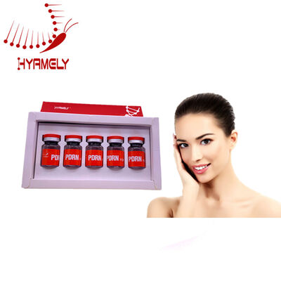 Wypełniacz skórny z kwasem hialuronowym PDRN 15mg/3ml, kuracja przeciwstarzeniowa w iniekcjach, 5 fiolek