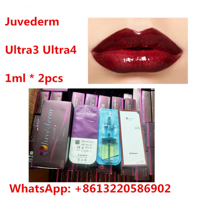 Juvederm Lip HA Dermal Filler Z Lidokainą Ultra3 Ultra4