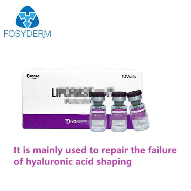 Laktosa hydrat 13,3 mg w Korei Liporaza hialuronidaza 1500iu do rozpuszczania wypełniaczy skórnych
