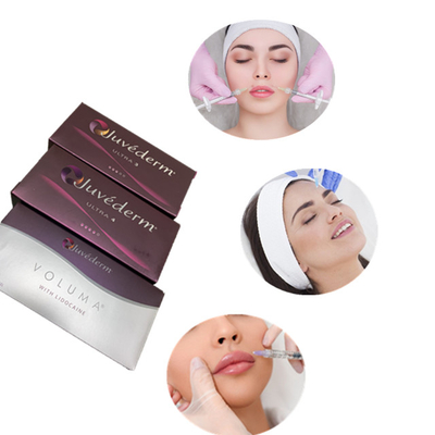 Wypełniacz do twarzy z kwasem hialuronowym Juvederm 2x1ml Ultra3 Ultra4 Voluma Injection