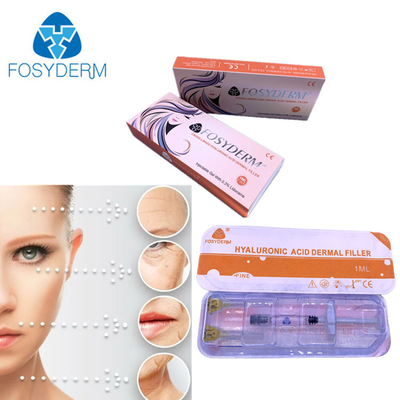 1 ml Fine Fosyderm Wypełniacz skórny z kwasem hialuronowym Usuń drobne linie
