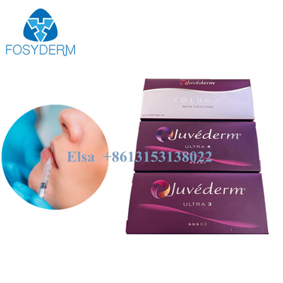 Przezroczysty wypełniacz skórny do redukcji zmarszczek 2 ml Juvederm Voluma Wypełniacz do wstrzykiwań