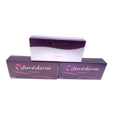 2 ml wstrzyknięcia Juvederm dla ust, podbródka, policzków, wypełniania twarzy