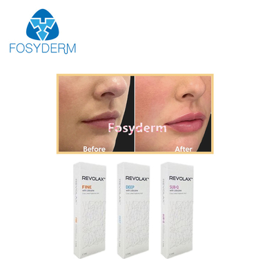 1.1 ml wypełniaczy do ust Dermal Revolax Fine Deep Sub-Q for Anti Wrinkles Wstrzyknięcie kwasu hialuronowego