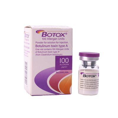 Allergan 100jednostek toksyny botulinowej Wstrzyknięcie kosmetyki do pielęgnacji skóry