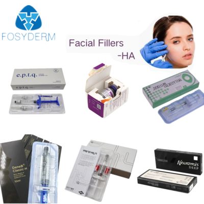 Facial Dermal fillers Profhilo Eptq Neuramis Voluma Hyaluronic acid injection