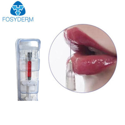 Objętość ust z witaminą B12 1 ml 24 mg/ml Wypełniacz skórny Kwas hialuronowy Czerwony wypełniacz do ust