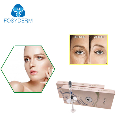 Fosyderm Cross Linked HA Filler 2 ml kwasu hialuronowego Fine Line na zmarszczki oczu
