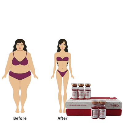 Meso Lipo Red Lipo Lax Lipolityczny zastrzyk do mezoterapii