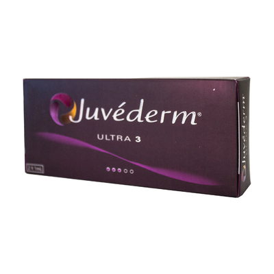 Wypełniacz do twarzy w żelu z kwasem hialuronowym Juvederm Ultra 3 Ultra 4 Voluma