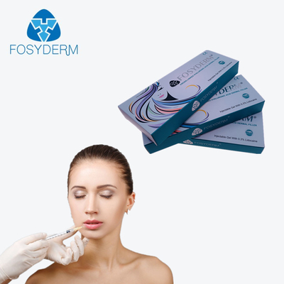 Nowy pakiet Cross Linked HA Gel Dermal Filler 1.1Ml Derm do wypełniania ust
