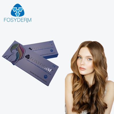 Cross Linked HA Gel 2Ml Deep Dermal Filler do głębokiej linii modelowania twarzy i nosa