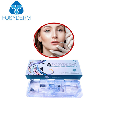 Wysoka czystość HA 1,1 ml Zastrzyki do ust z kwasem hialuronowym z lidokainą