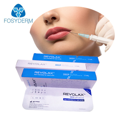 Revolax Deep HA Acid Filler Wstrzykiwalny koreański sub-Q 1,1 ml głęboko usieciowany wypełniacz HA