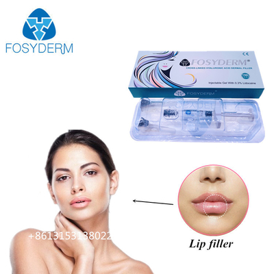 Fosyderm 1 ml kwas hialuronowy Wstrzykiwanie wypełniacza skóry w celu zwiększenia rozmiaru warg