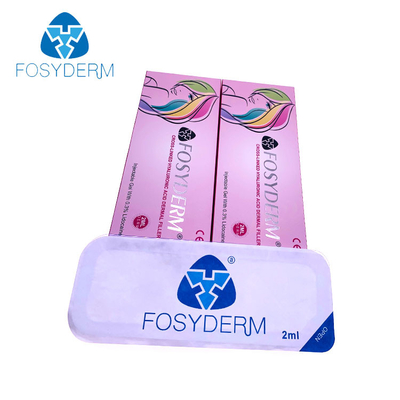 Fosyderm 2Ml Lips Filler Usuwanie średnich zmarszczek Kwas hialuronowy