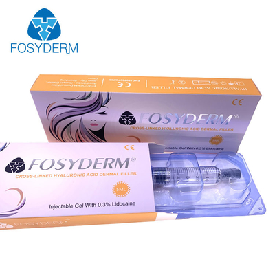 Fine / Derm / Deep Ha Filler Kwas hialuronowy Wypełniacz zmarszczek na twarzy 5ml