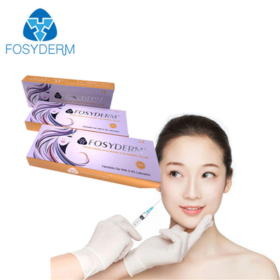 5 ml Fosyderm Wypełniacz skórny z kwasem hialuronowym do głębokich linii nos podbródek