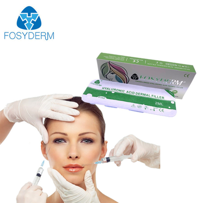 Fosyderm 2ml Wypełniacze do cienkich zmarszczek Skóra z kwasem hialuronowym na twarz